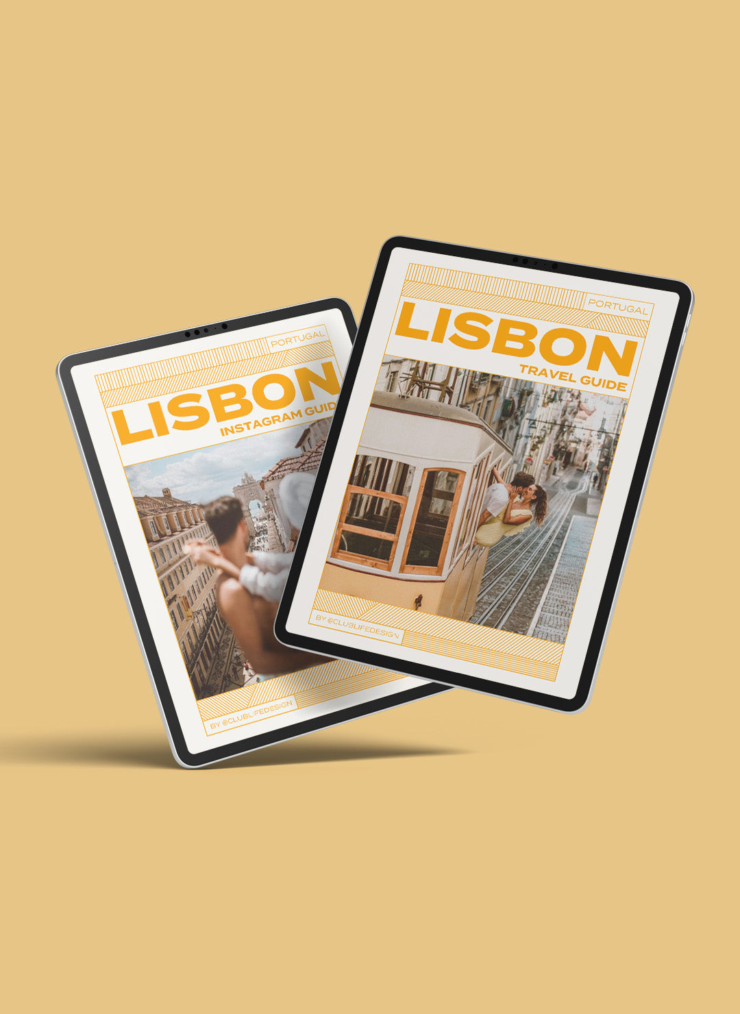Lisbon Explorer Bundle: Travel Guide & Instagrammable Photo Spot Guide